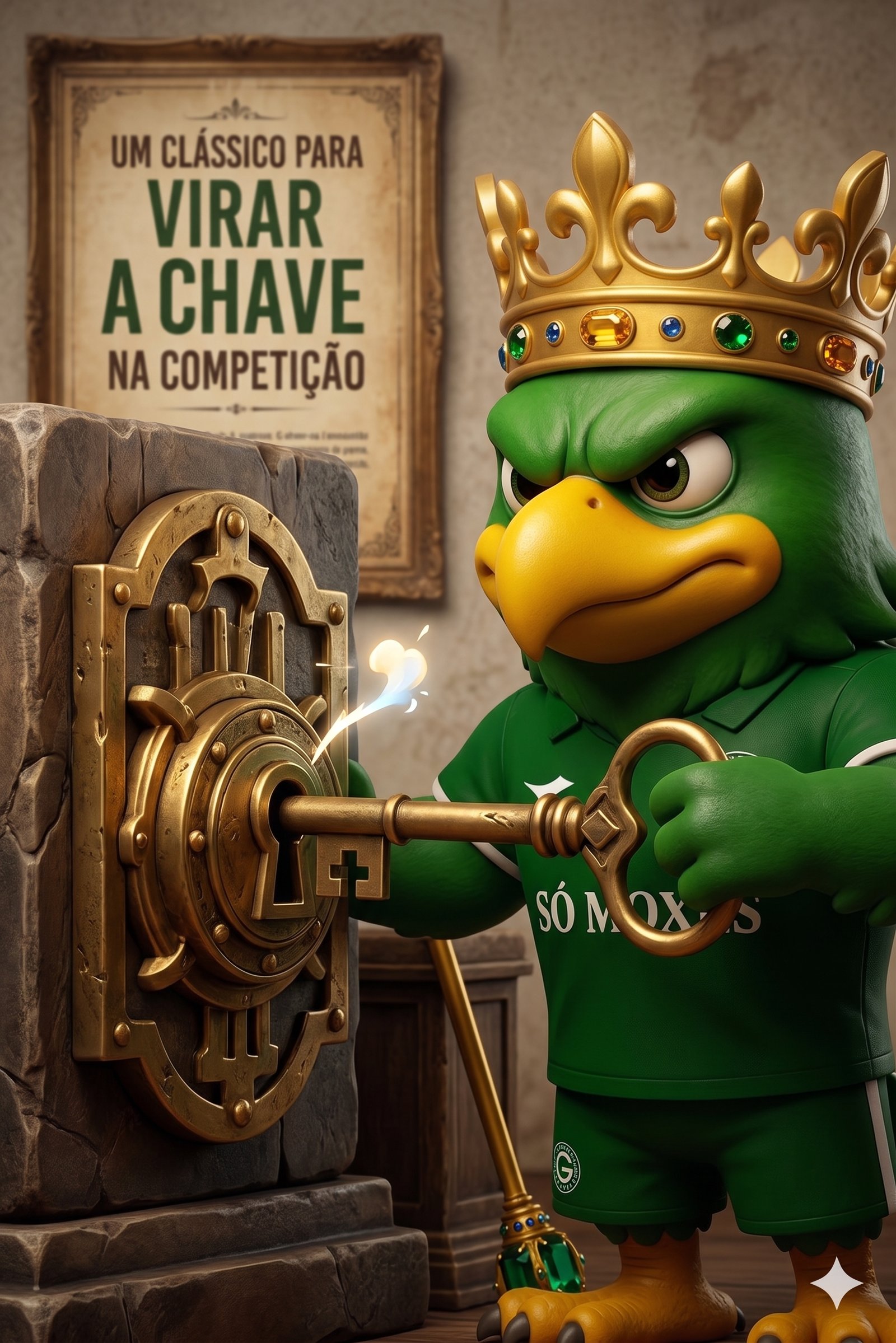 UM CLÁSSICO QUE PODE VIRAR A CHAVE
